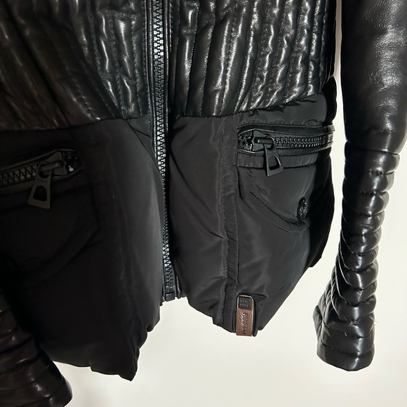Rudsak coat leather and real fur xsmall - Picture 2 of 8